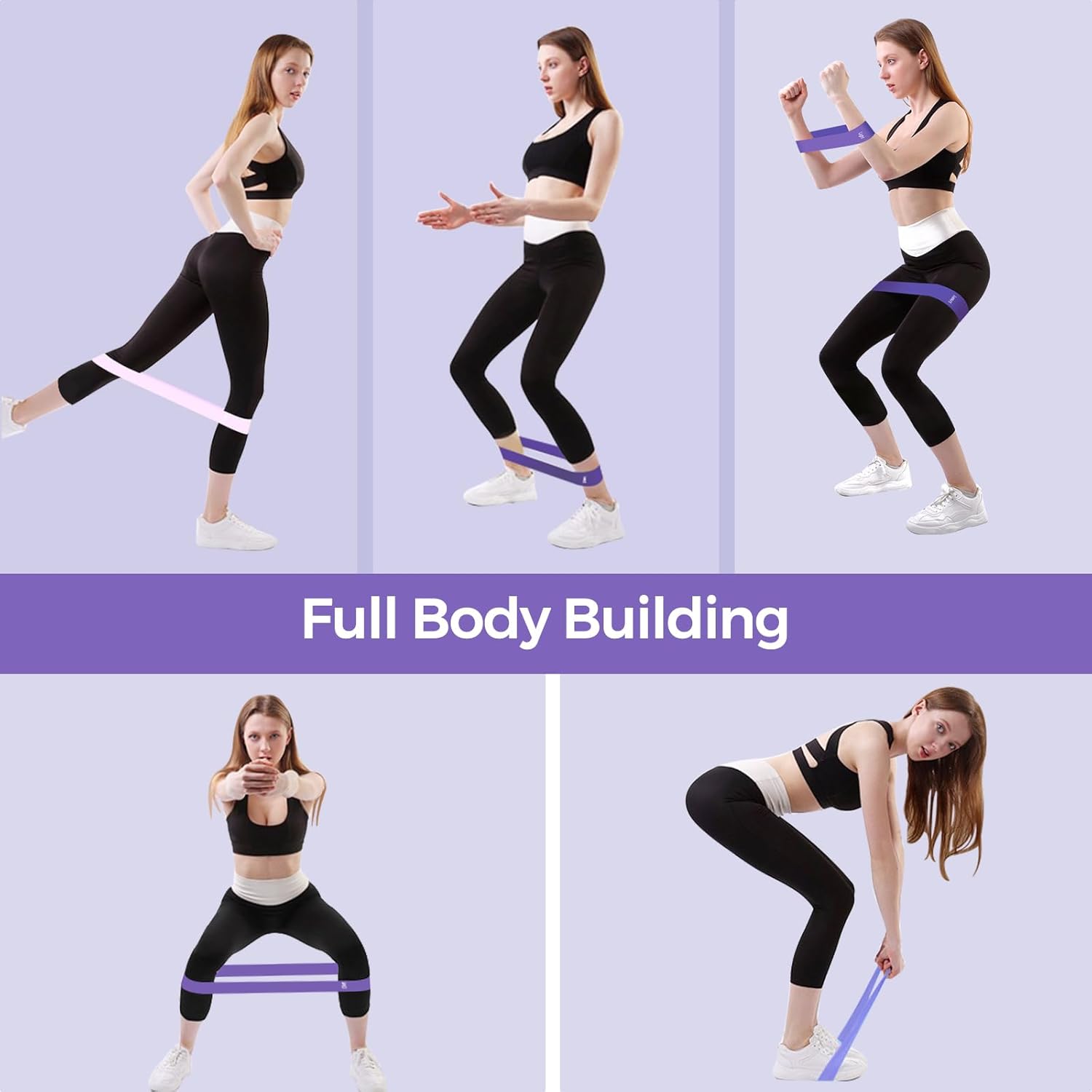 Bande Élastique Fitness™ - Lot de 5 Résistances