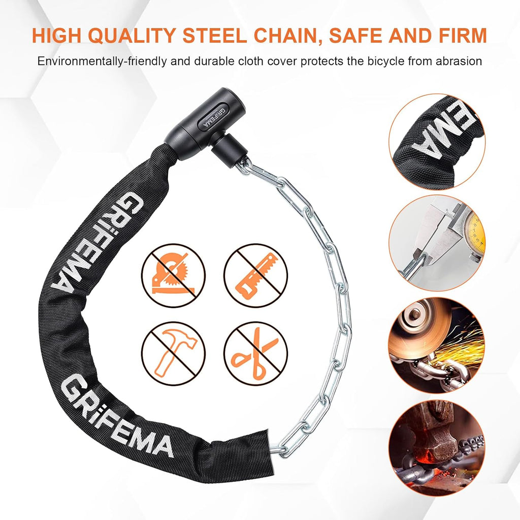 Chaîne Antivol Sécurité Premium 120 CM™