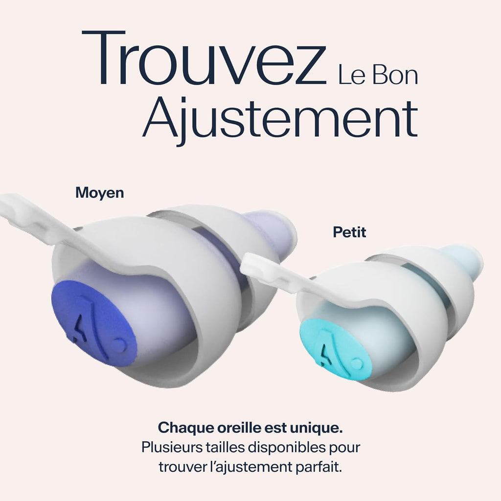Bouchons d'Oreilles SleepDeep™ - Silence et Confort Optimal