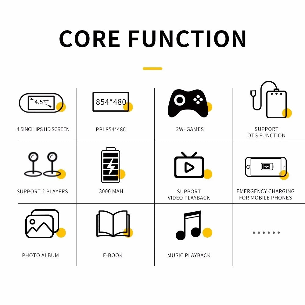 Console de Jeux Portable Rétro™